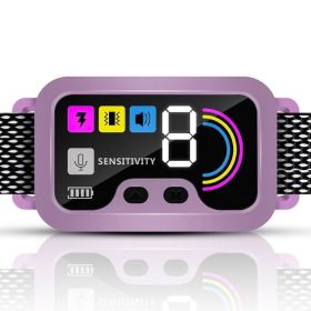 IP67 Waterproof Color Screen Intelligent Dog Trainer Bark Collar (Type: # 3, Color: As pic show)