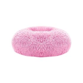 Soft Warm Puppy Cat Bed Dog Cozy Nest for S/M Dog (Color: pink, size: O/S)